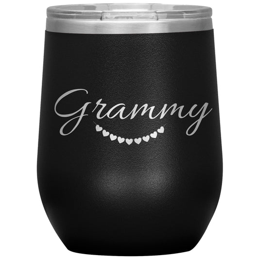 Grammy Hanging Hearts Wine Tumbler💕