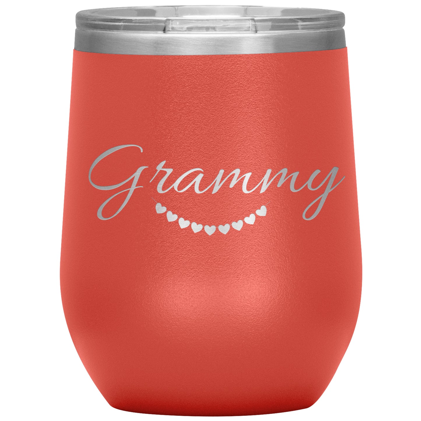 Grammy Hanging Hearts Wine Tumbler💕