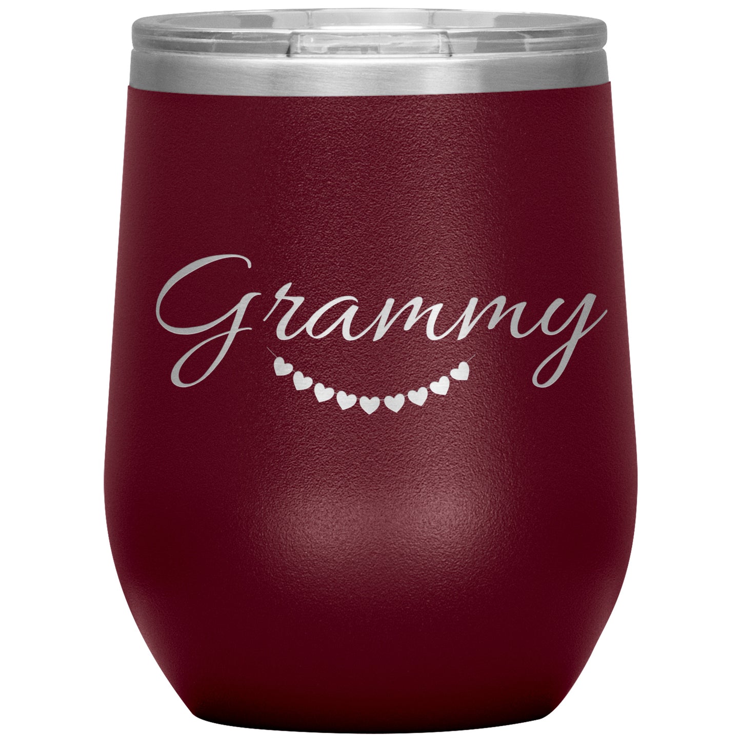 Grammy Hanging Hearts Wine Tumbler💕