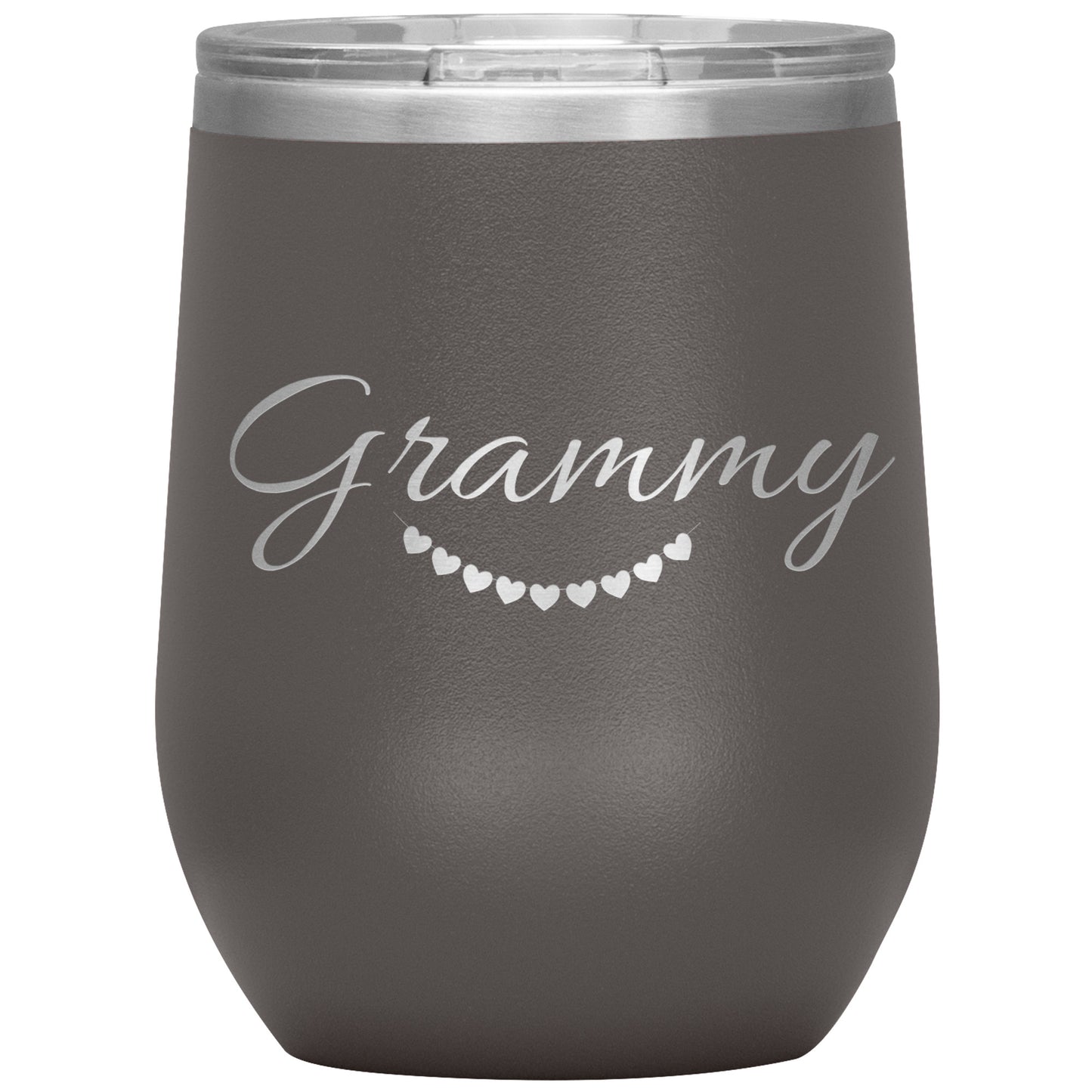 Grammy Hanging Hearts Wine Tumbler💕
