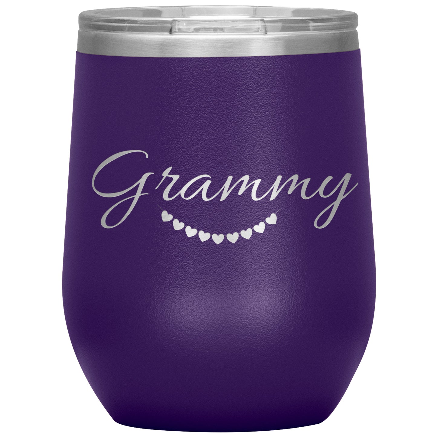 Grammy Hanging Hearts Wine Tumbler💕