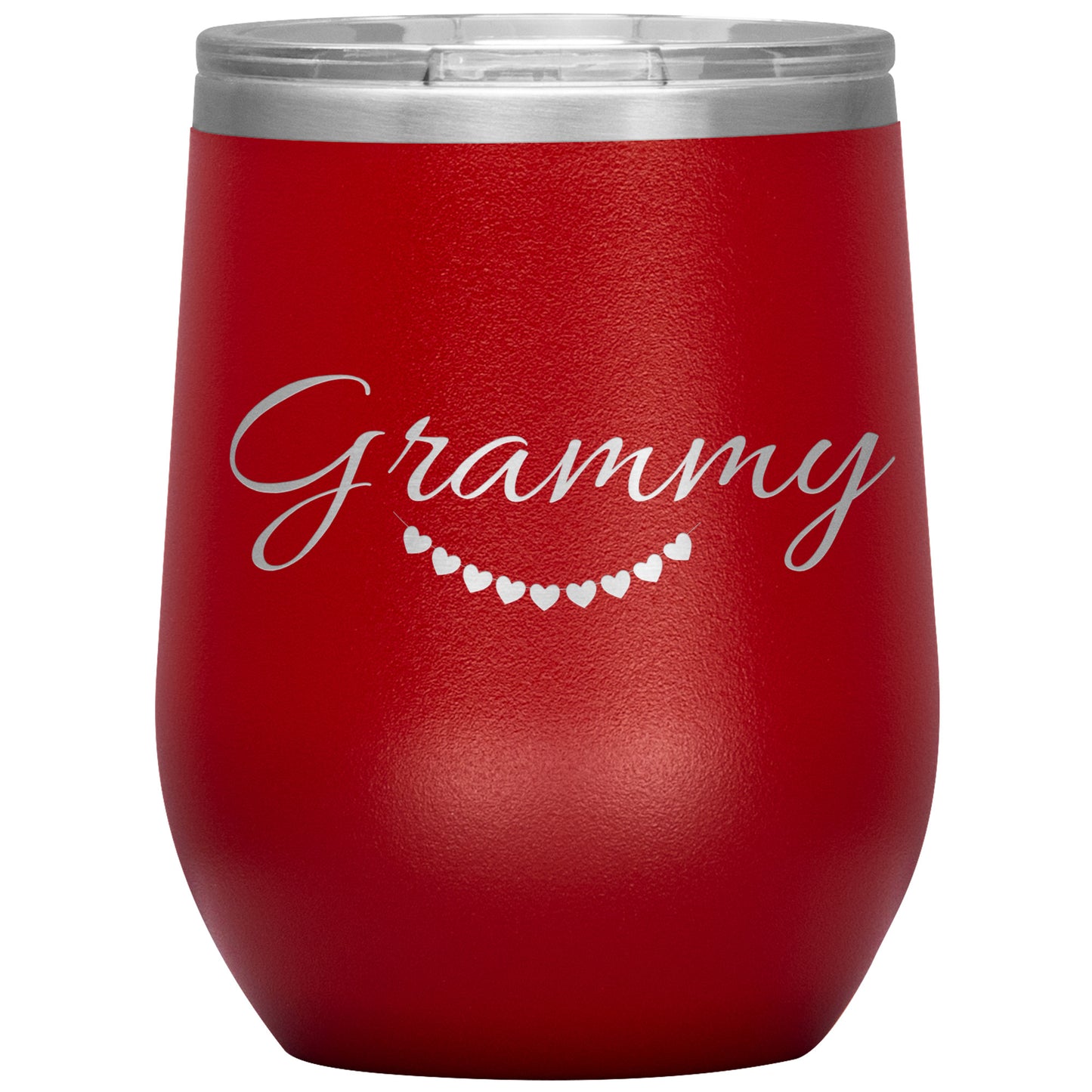 Grammy Hanging Hearts Wine Tumbler💕