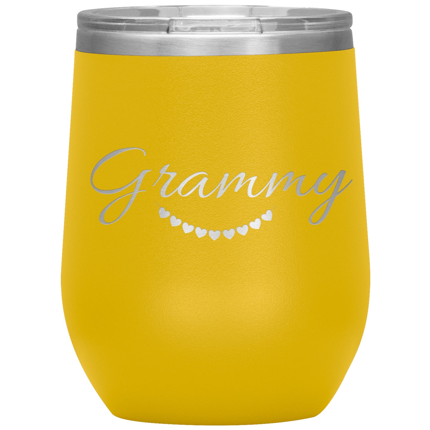 Grammy Hanging Hearts Wine Tumbler💕