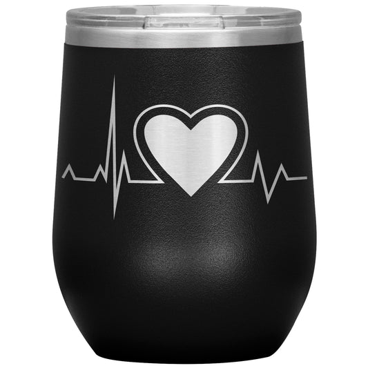 Heart Beat Wine Tumbler❤️