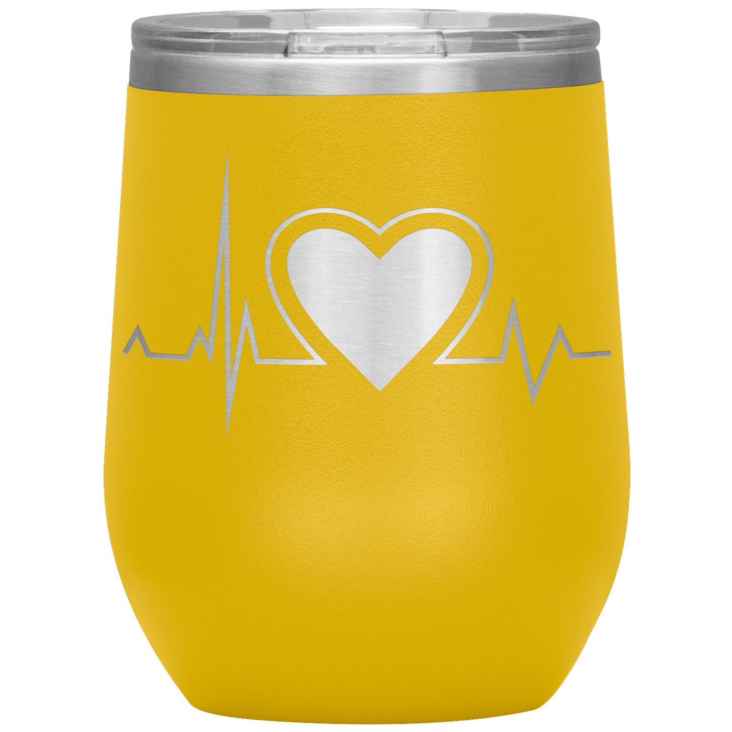 Heart Beat Wine Tumbler❤️