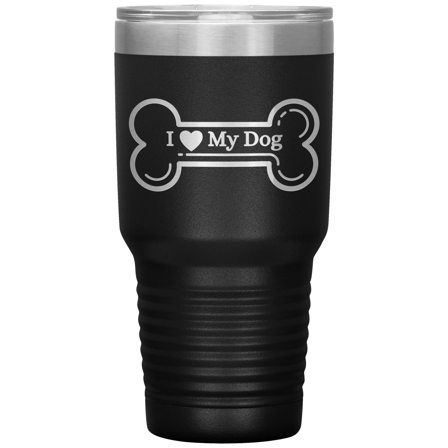 I ❤️ My Dog Travel Tumbler