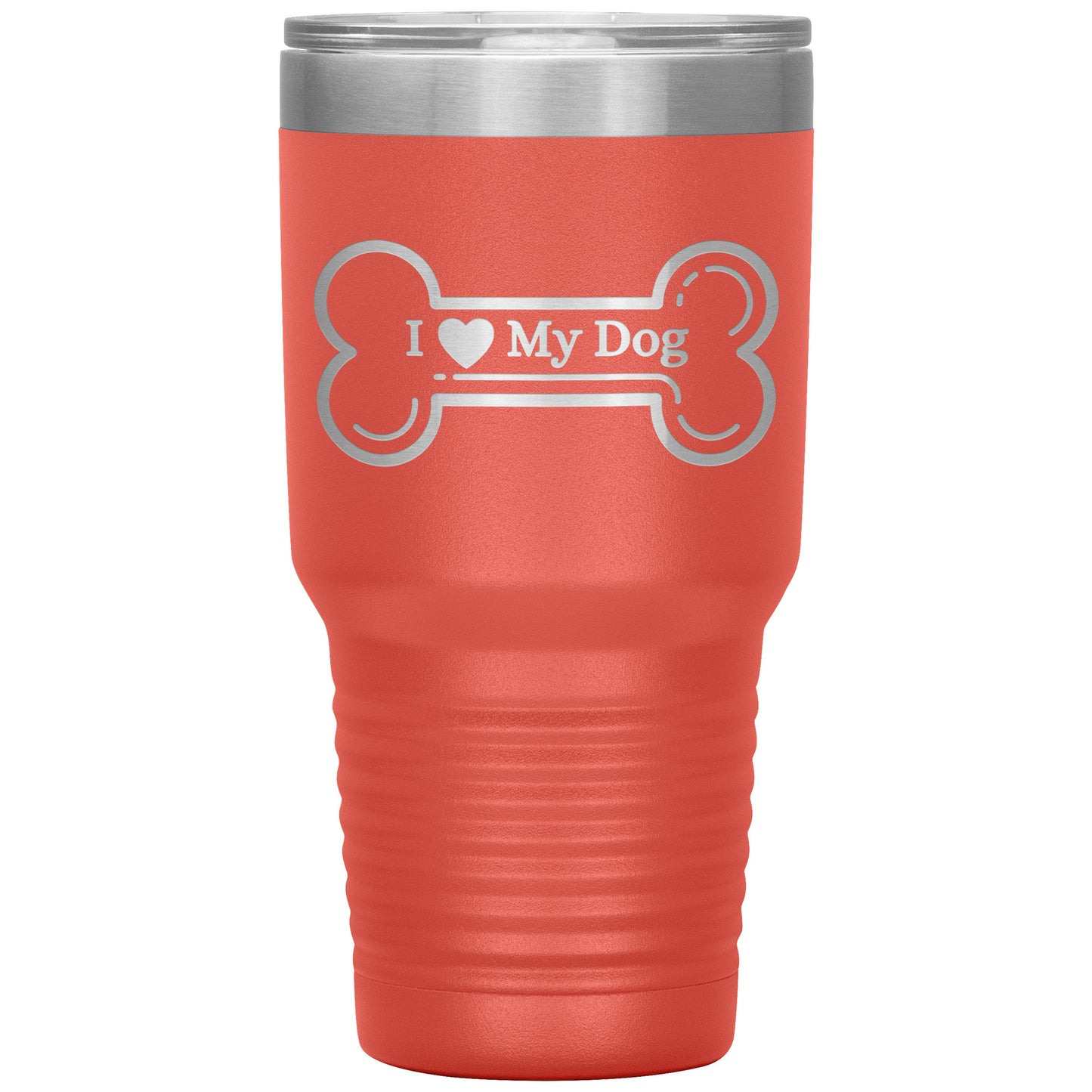 I ❤️ My Dog Travel Tumbler