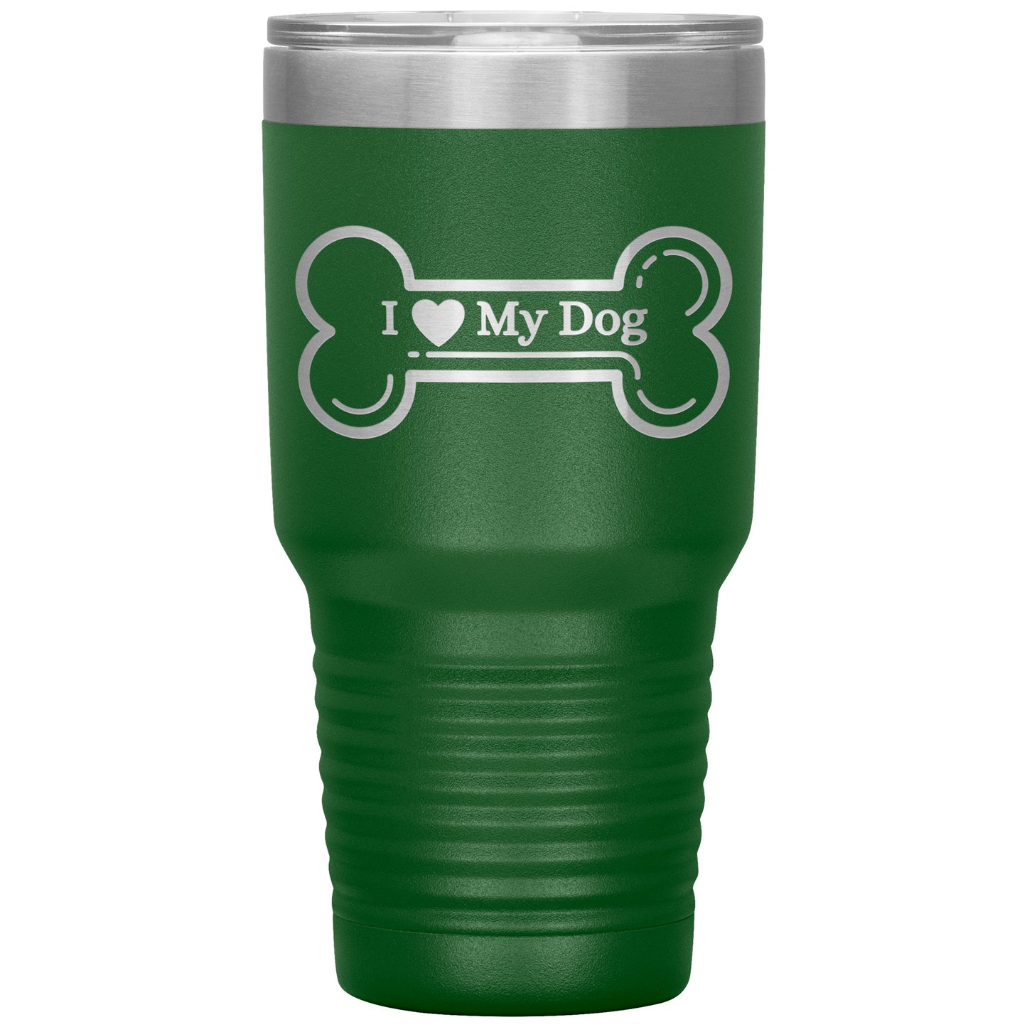 I ❤️ My Dog Travel Tumbler