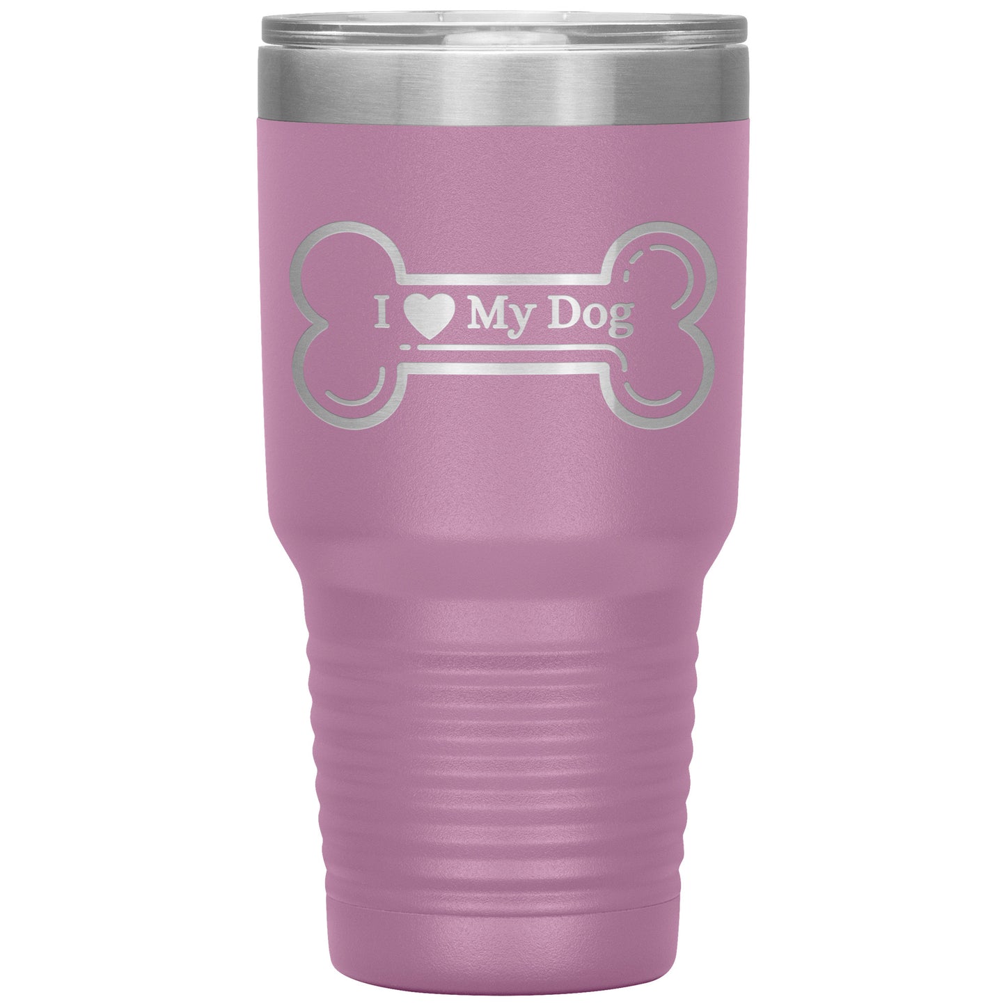 I ❤️ My Dog Travel Tumbler