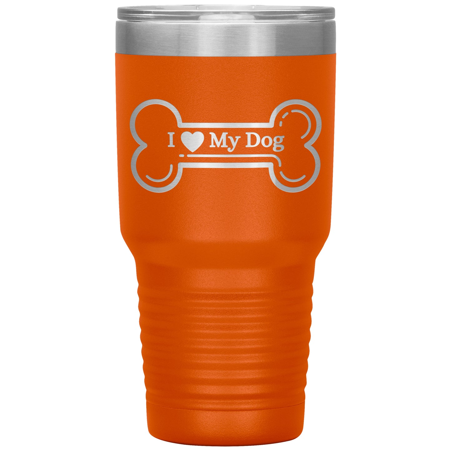 I ❤️ My Dog Travel Tumbler