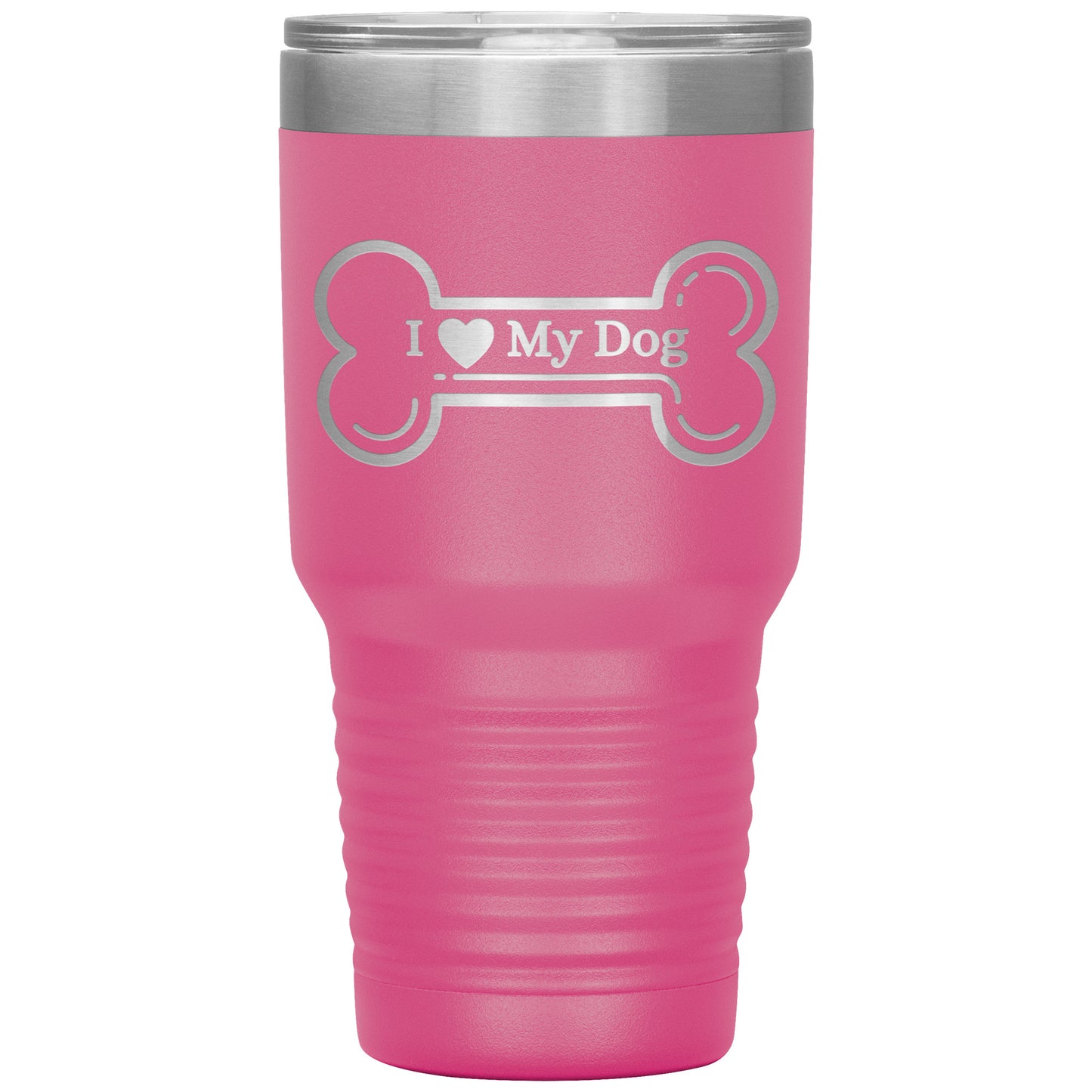 I ❤️ My Dog Travel Tumbler