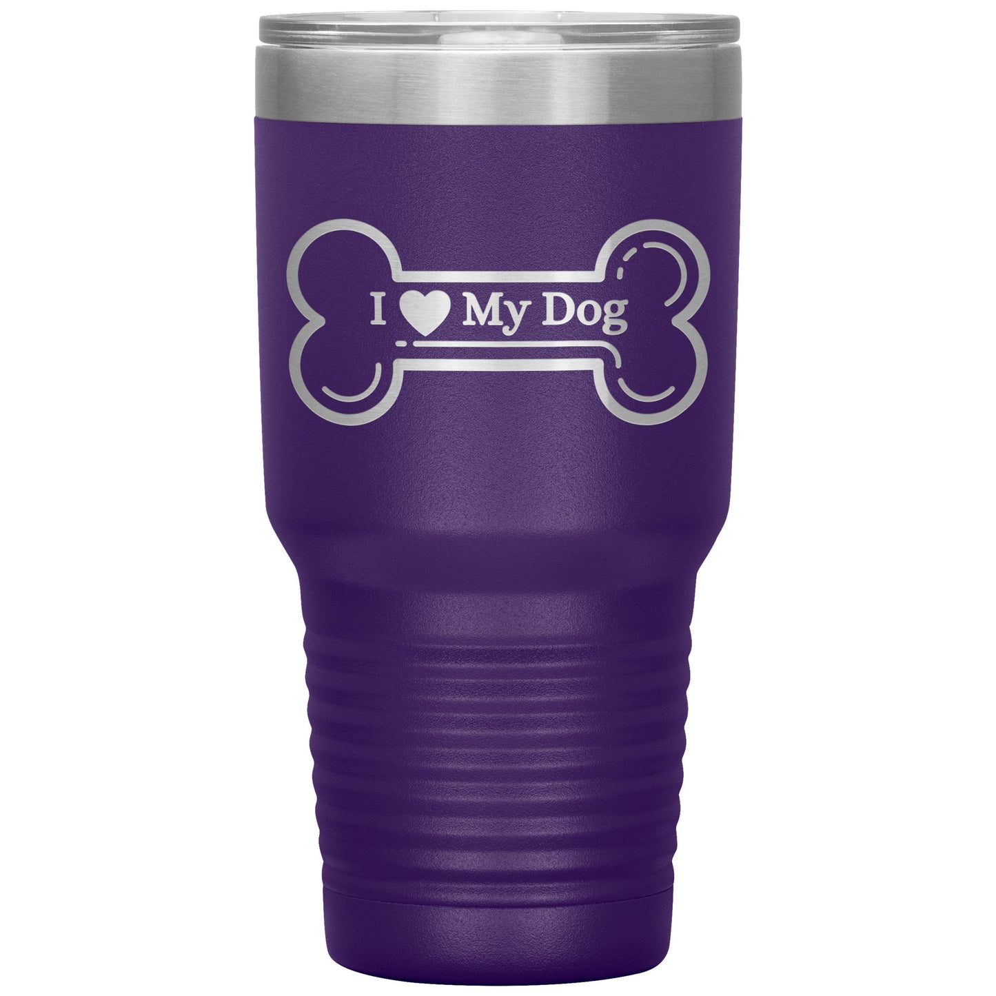 I ❤️ My Dog Travel Tumbler