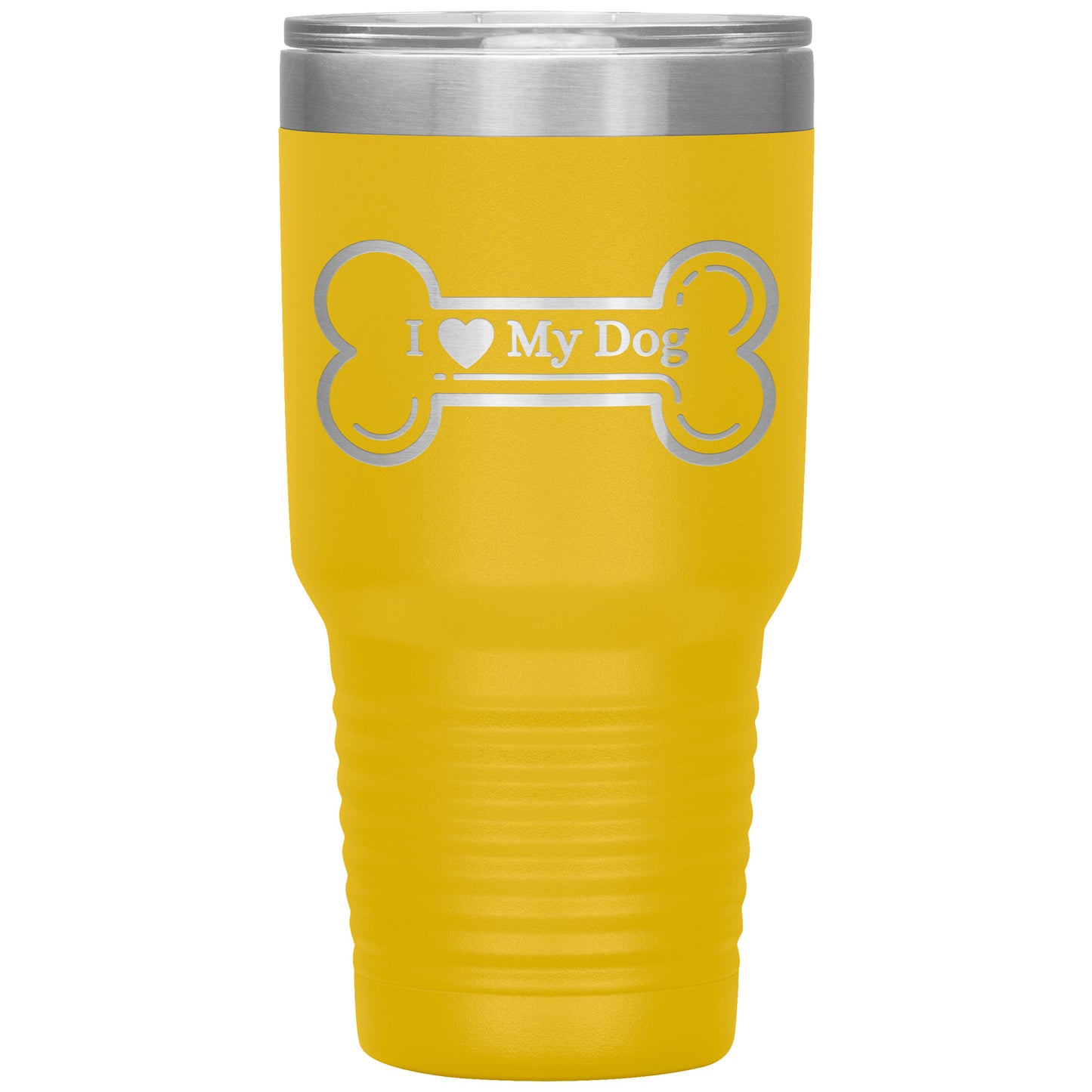 I ❤️ My Dog Travel Tumbler
