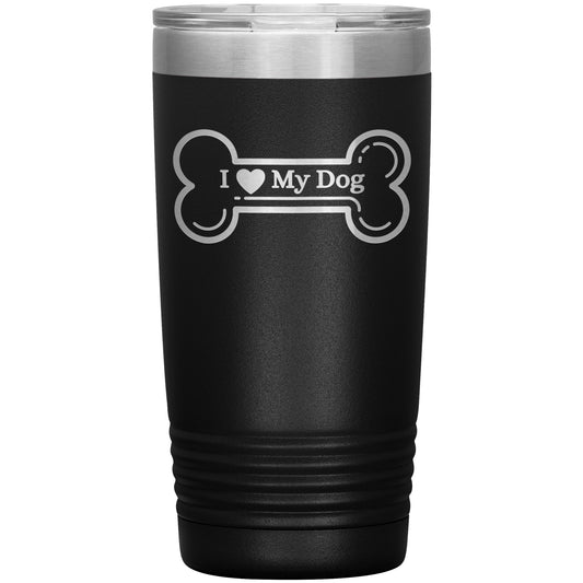 I ❤️ My Dog Tumbler