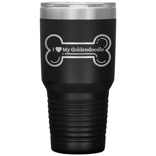 I ❤️ My Goldendoodle Travel Tumbler