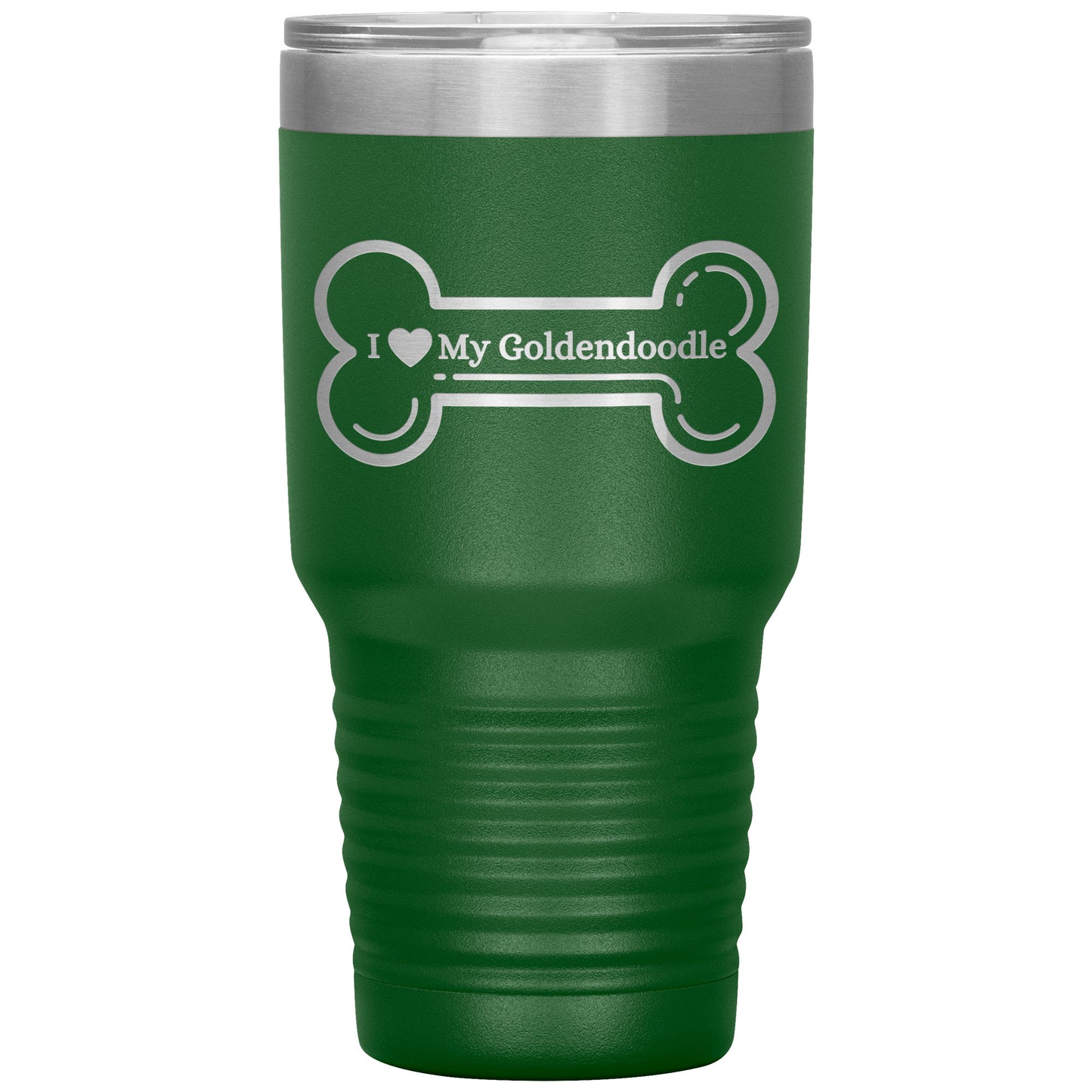 I ❤️ My Goldendoodle Travel Tumbler