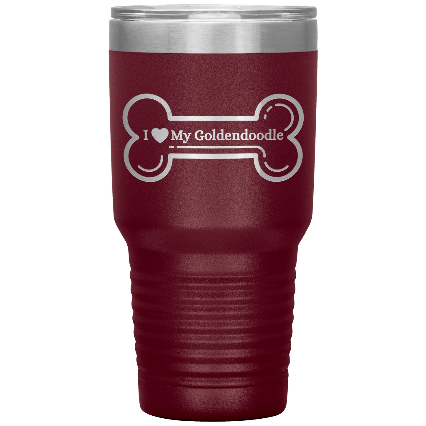 I ❤️ My Goldendoodle Travel Tumbler