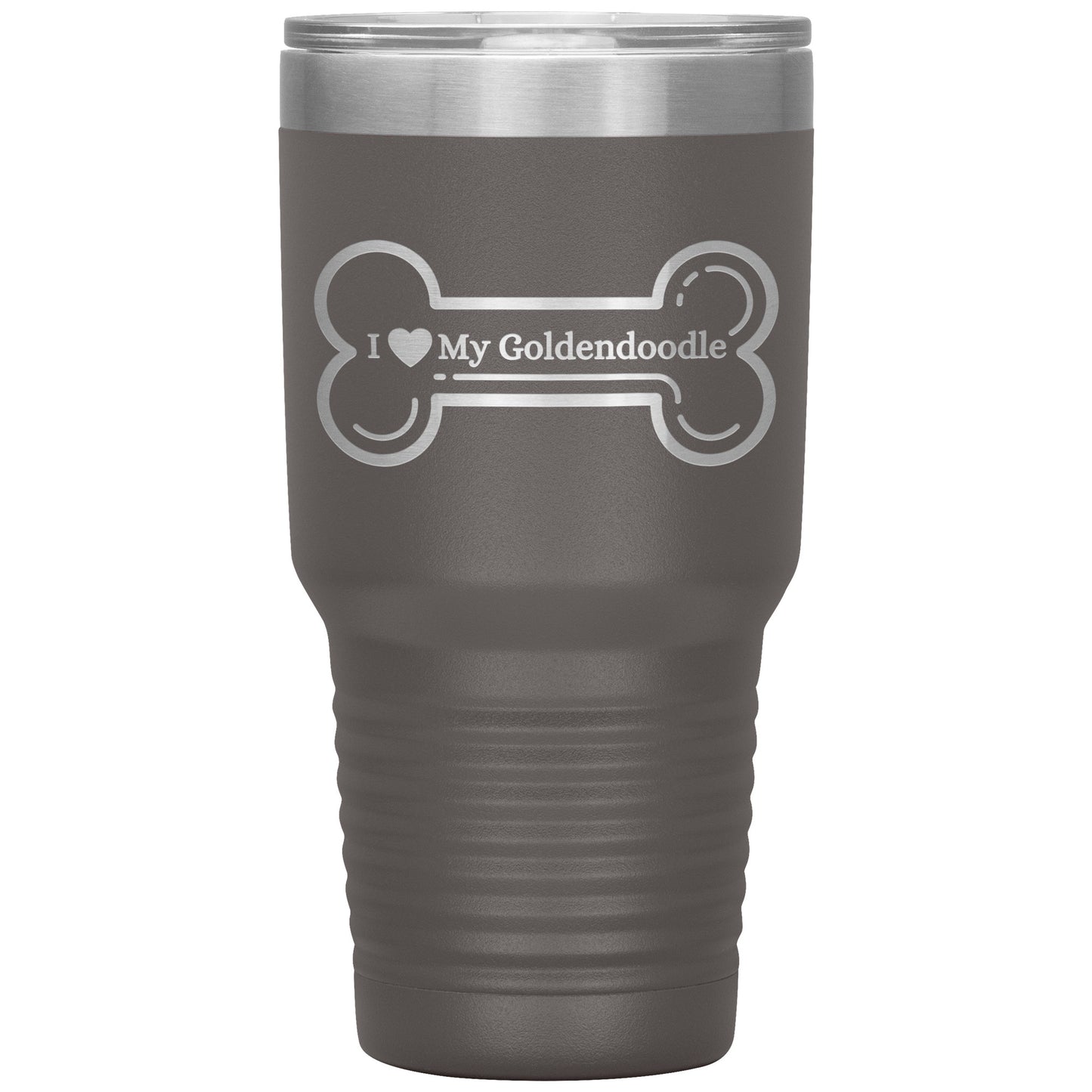 I ❤️ My Goldendoodle Travel Tumbler