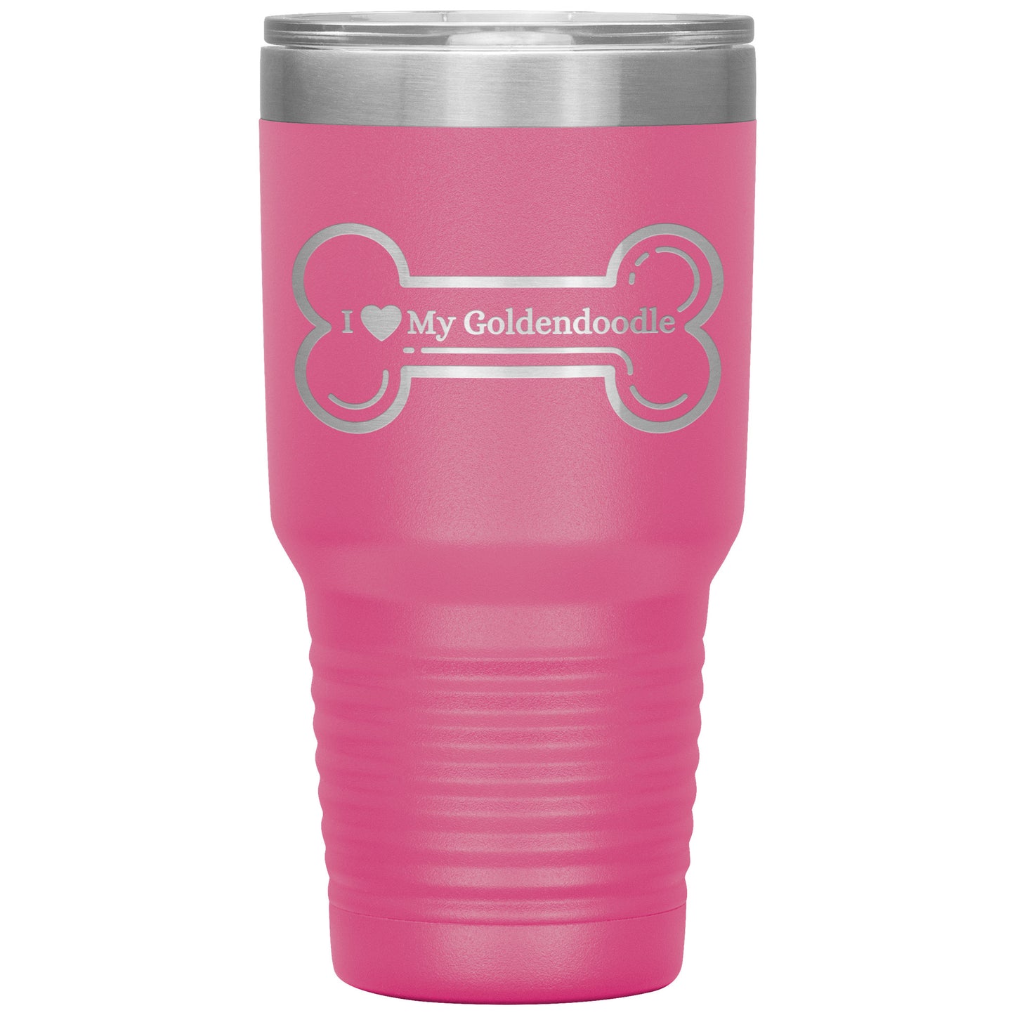 I ❤️ My Goldendoodle Travel Tumbler