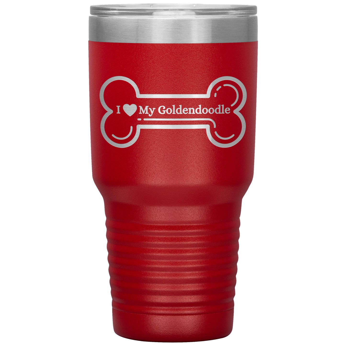 I ❤️ My Goldendoodle Travel Tumbler