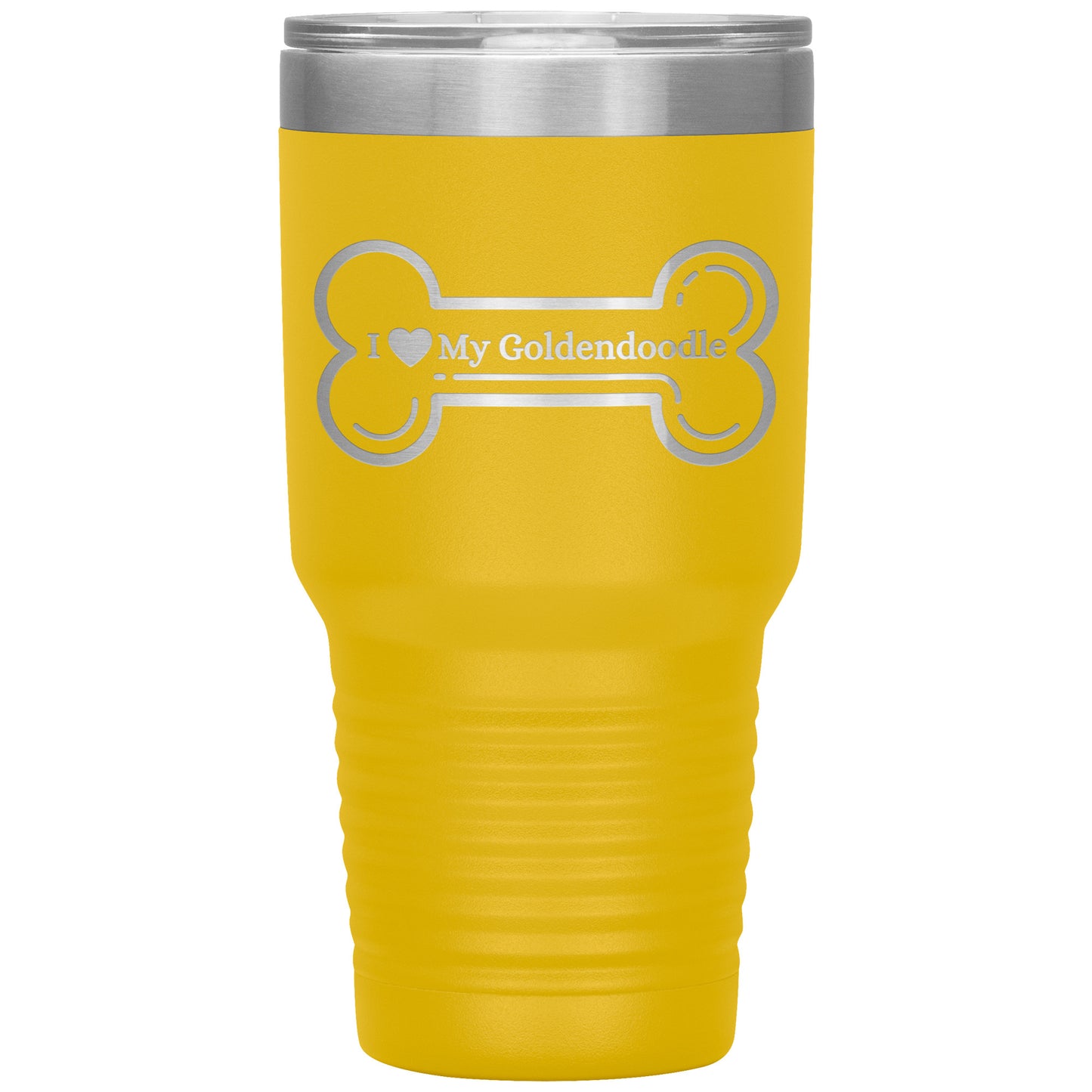 I ❤️ My Goldendoodle Travel Tumbler