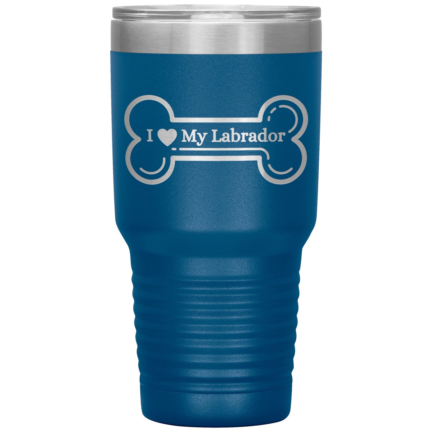 I ❤️ My Labrador Travel Tumbler