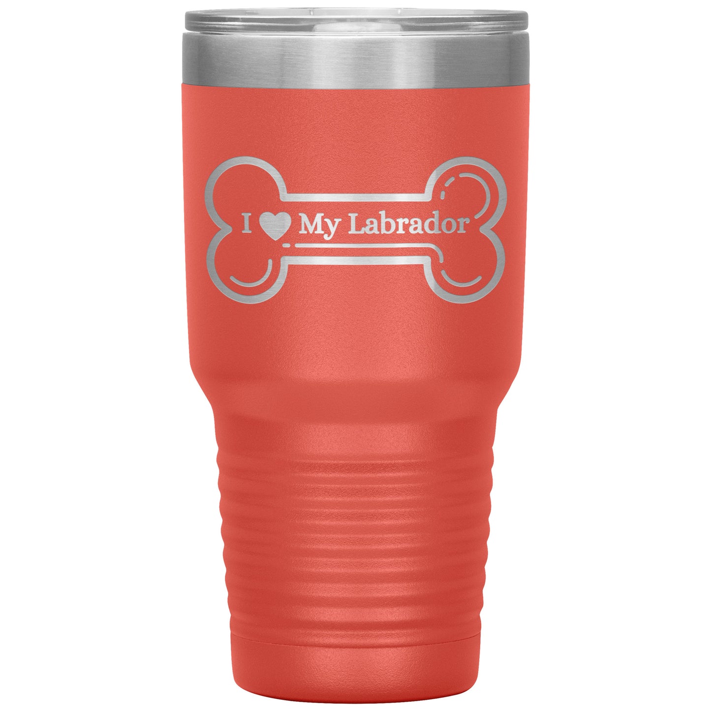 I ❤️ My Labrador Travel Tumbler