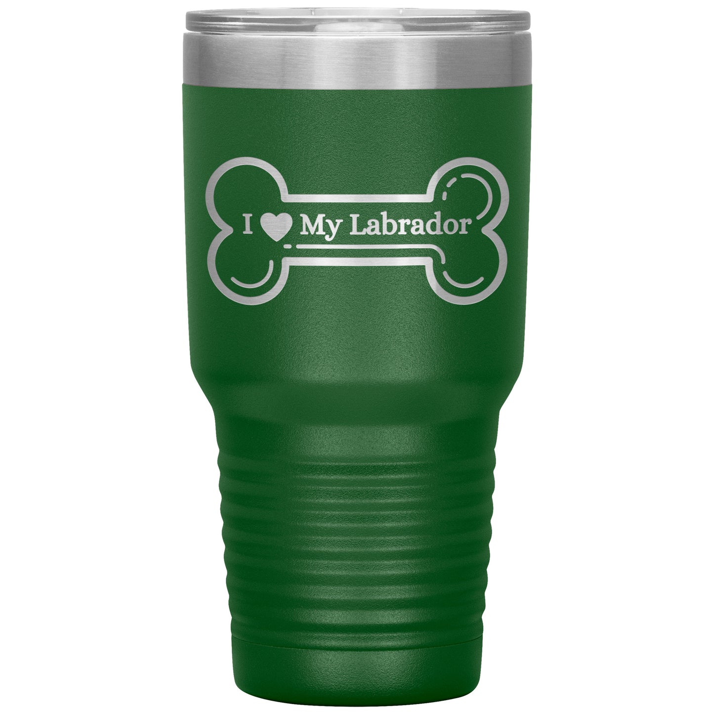 I ❤️ My Labrador Travel Tumbler