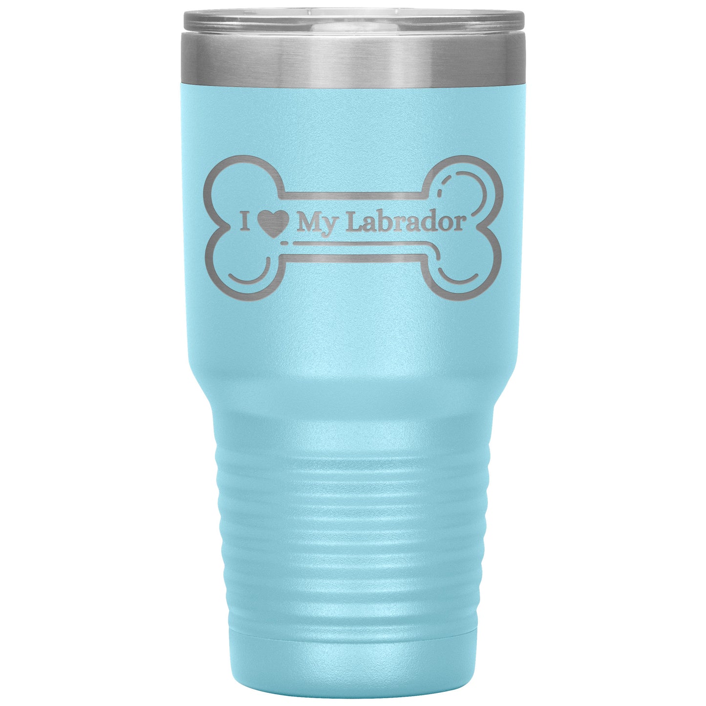 I ❤️ My Labrador Travel Tumbler