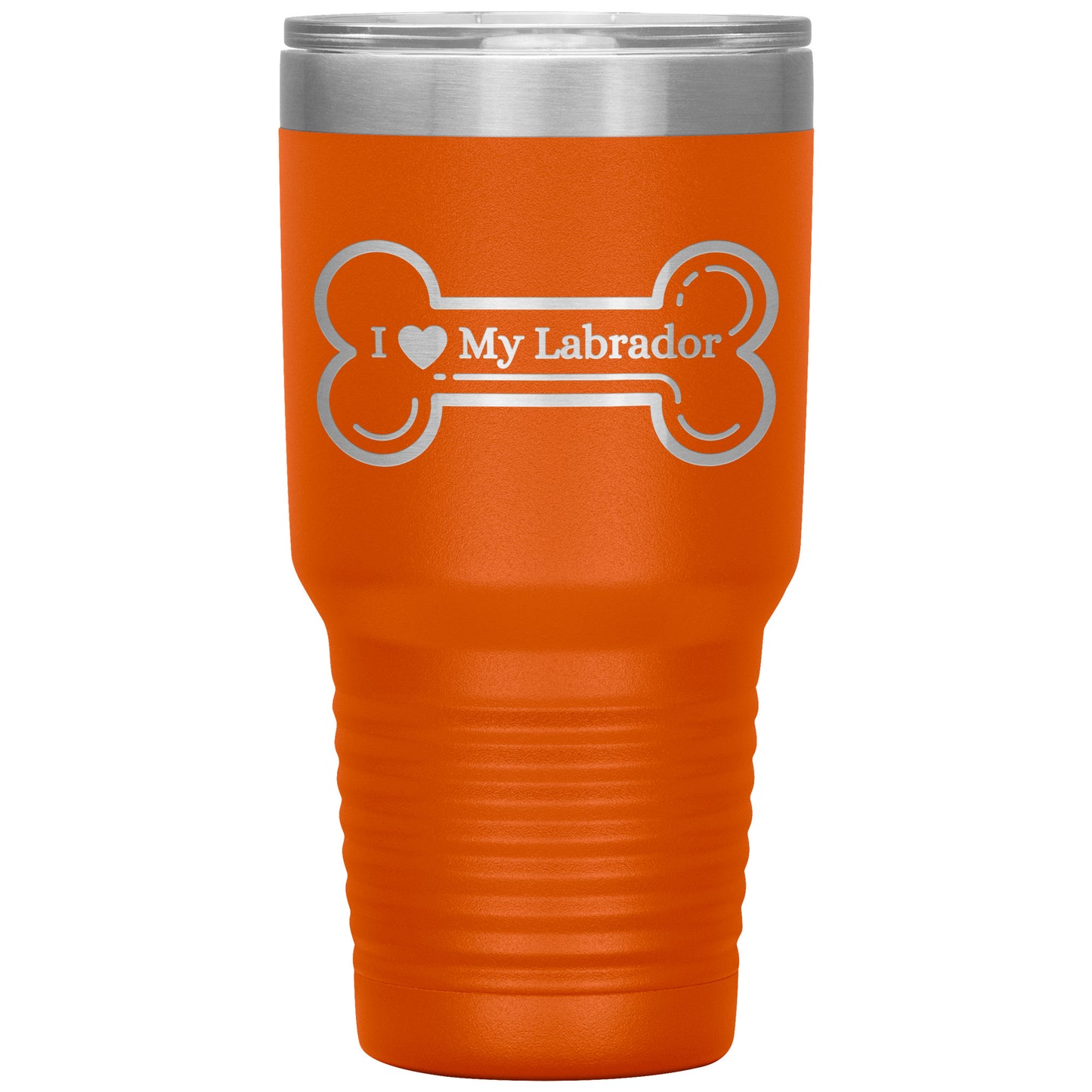I ❤️ My Labrador Travel Tumbler