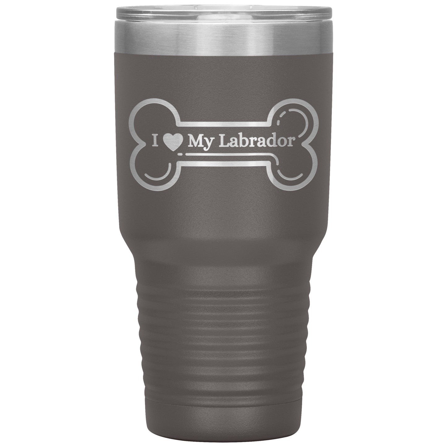 I ❤️ My Labrador Travel Tumbler