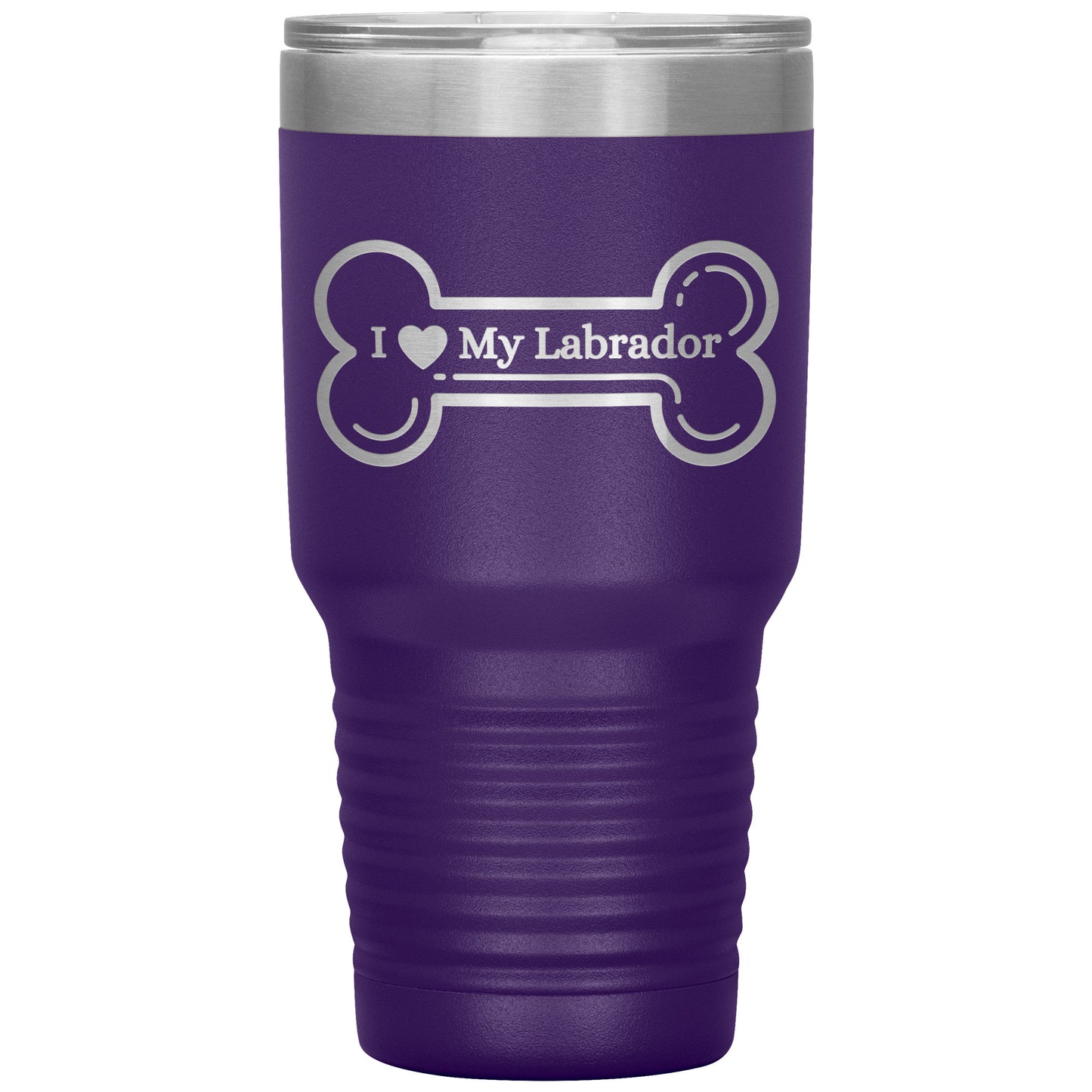 I ❤️ My Labrador Travel Tumbler
