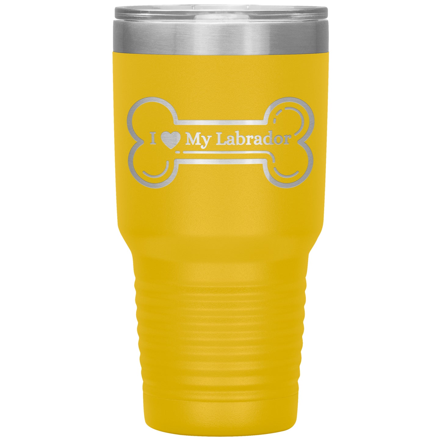 I ❤️ My Labrador Travel Tumbler