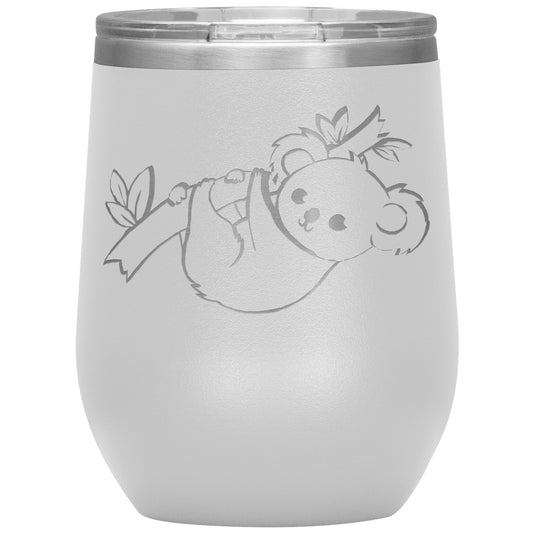 Koala Bear Hanging Wine Tumbler 🐨