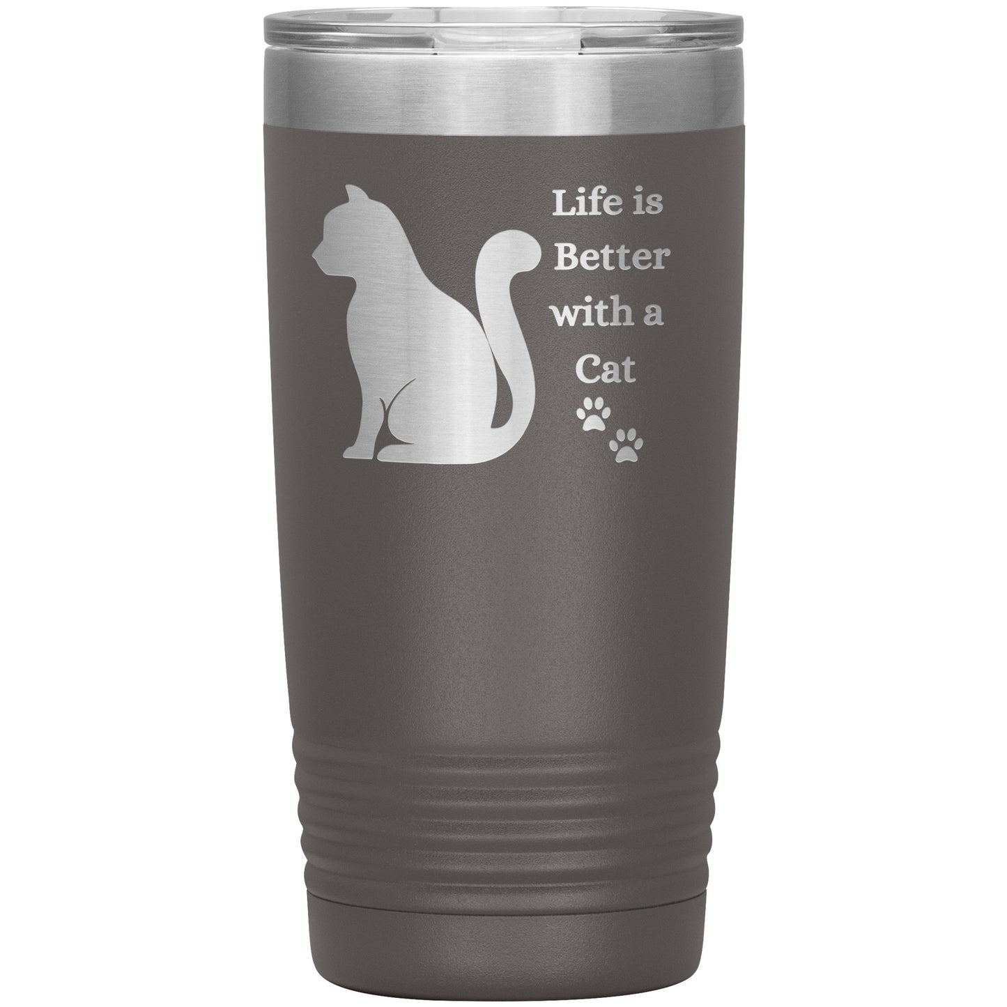 Life Is Better With a Cat Tumbler 🐈