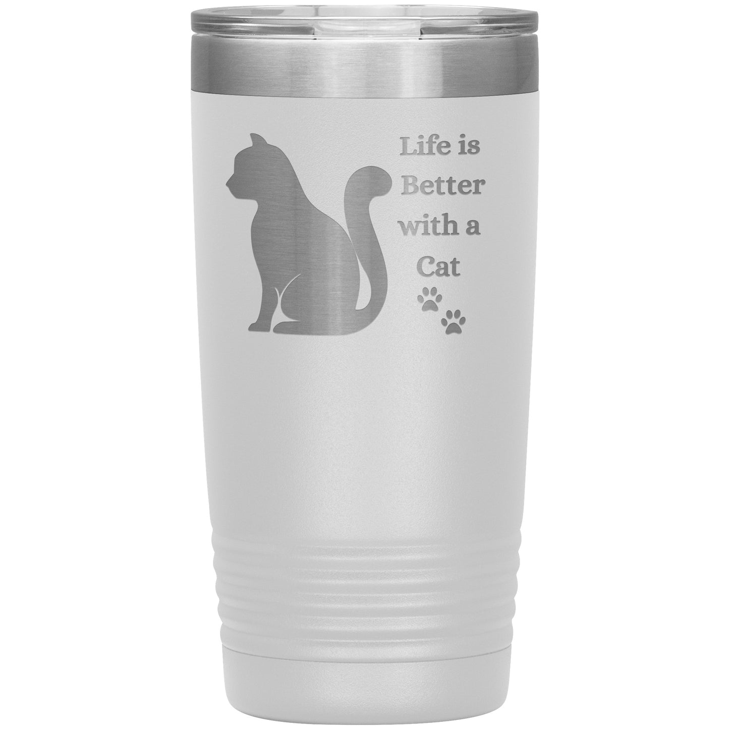 Life Is Better With a Cat Tumbler 🐈