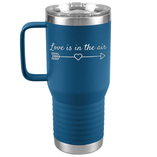 Love Is In the Air Tumbler with Handle 😍