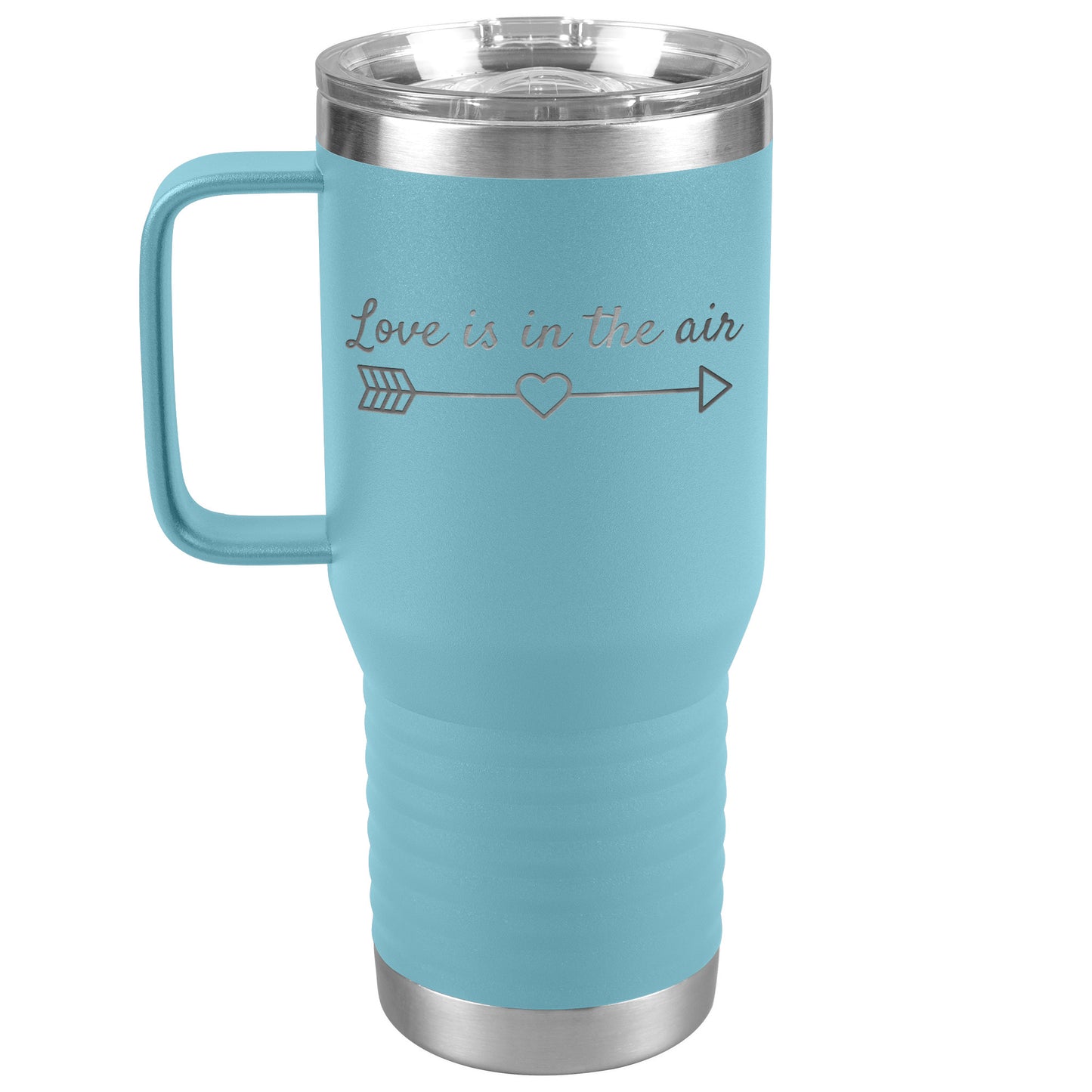 Love Is In the Air Tumbler with Handle 😍