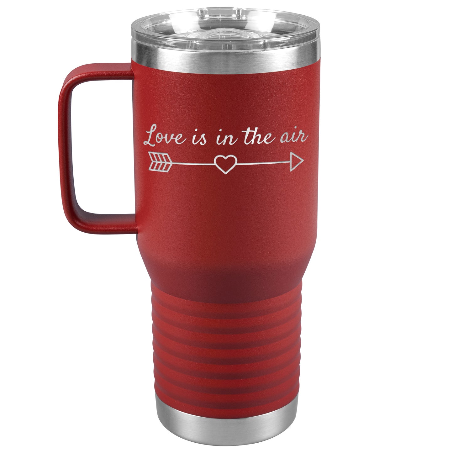 Love Is In the Air Tumbler with Handle 😍