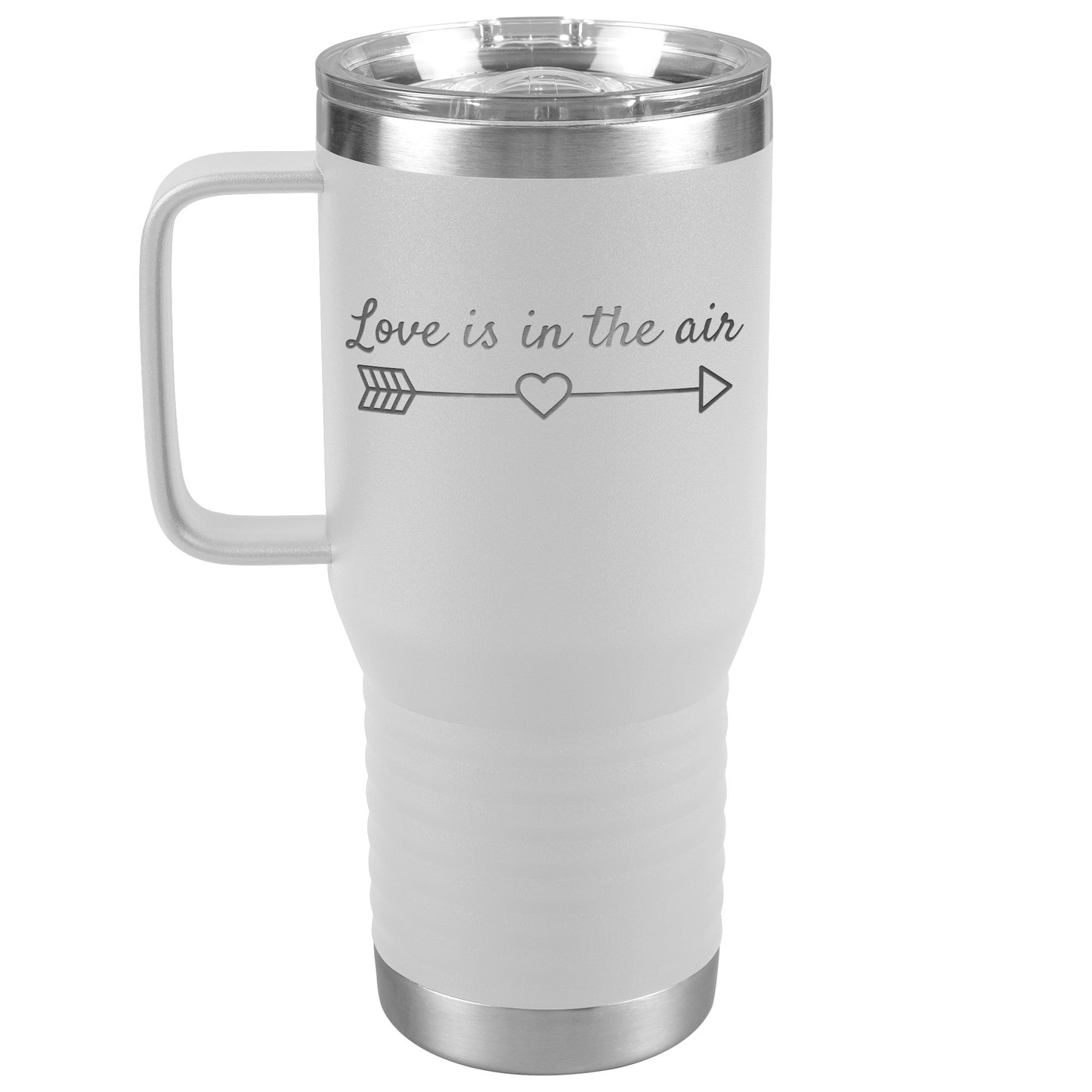 Love Is In the Air Tumbler with Handle 😍