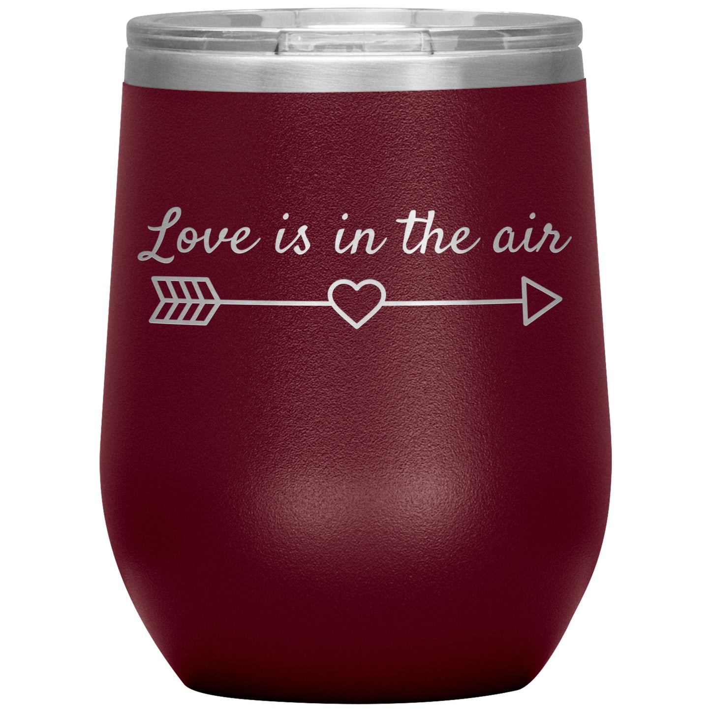 Love Is In the Air Wine Tumbler😍