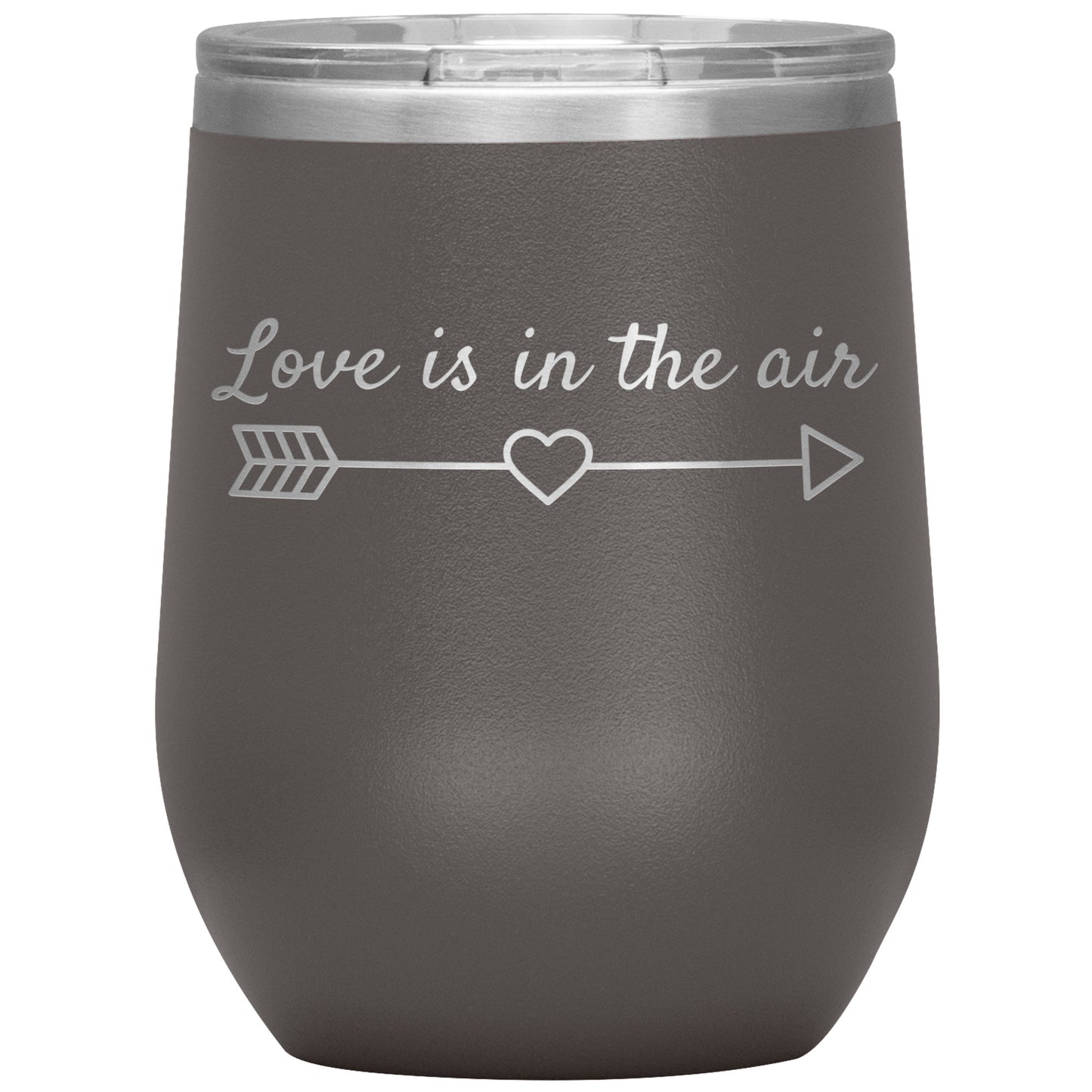 Love Is In the Air Wine Tumbler😍