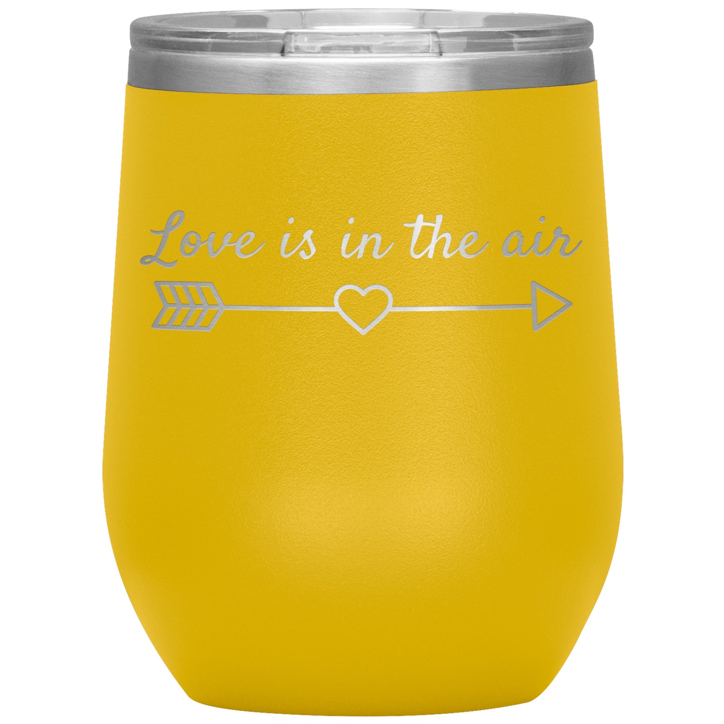 Love Is In the Air Wine Tumbler😍