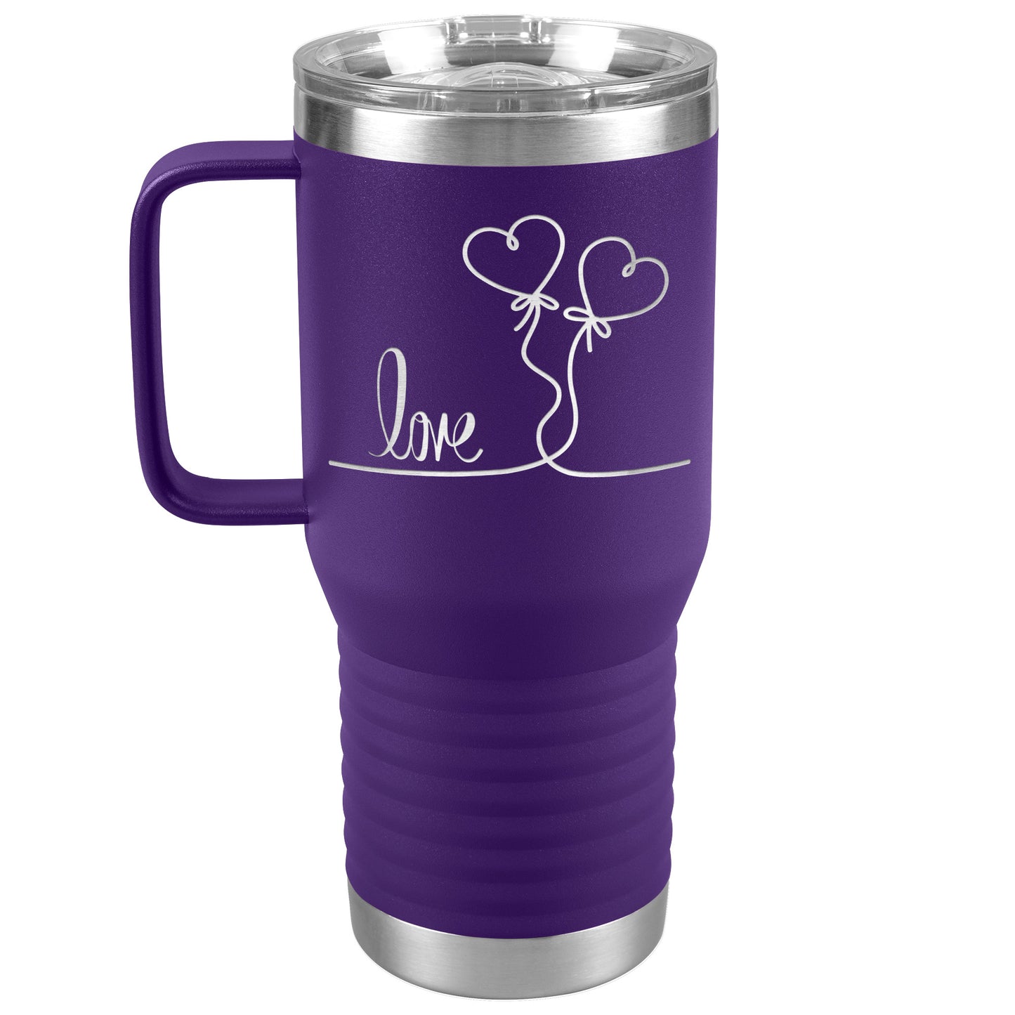 Love Tumbler with Handle 💕