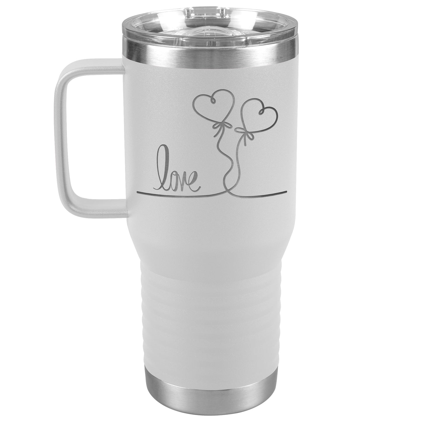 Love Tumbler with Handle 💕