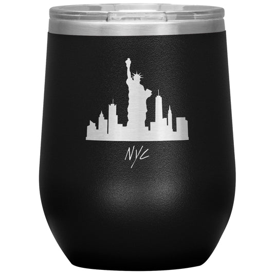 NYC Silhouette Wine Tumbler