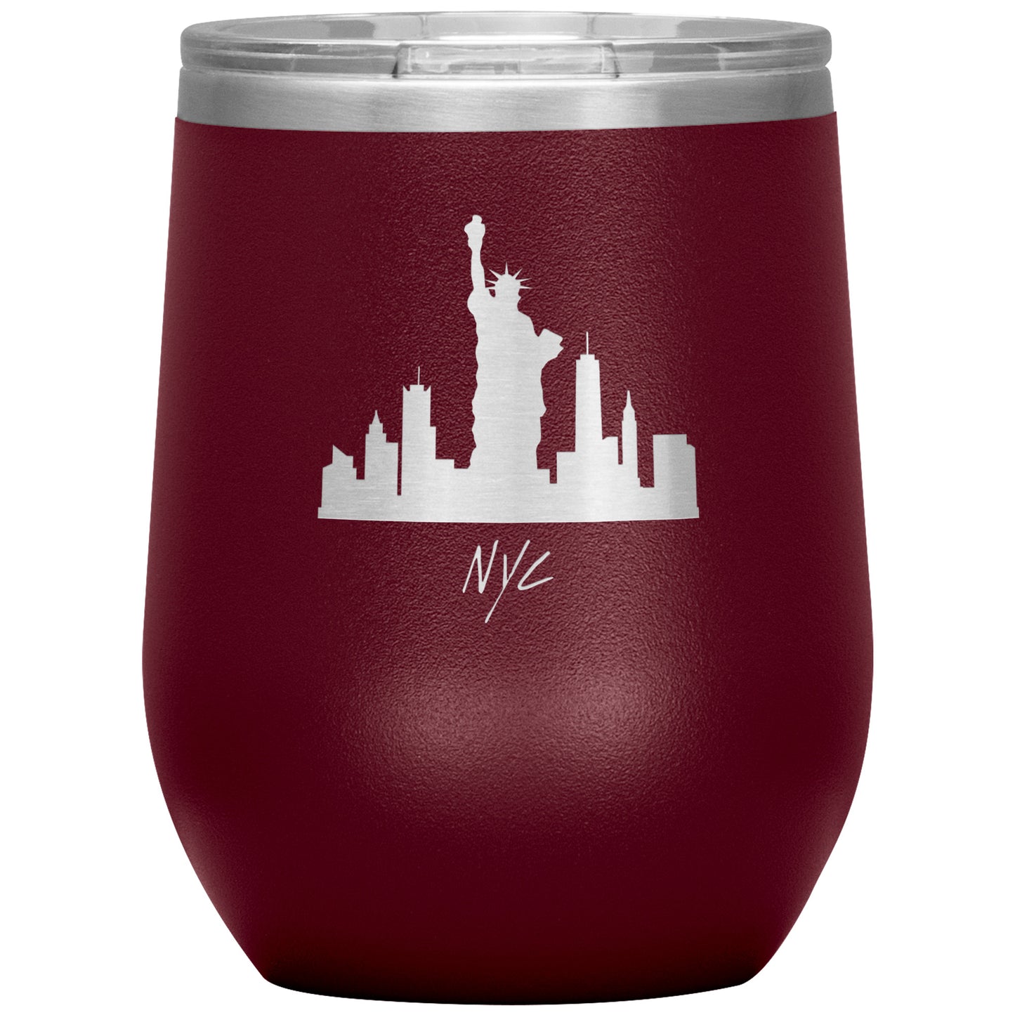 NYC Silhouette Wine Tumbler