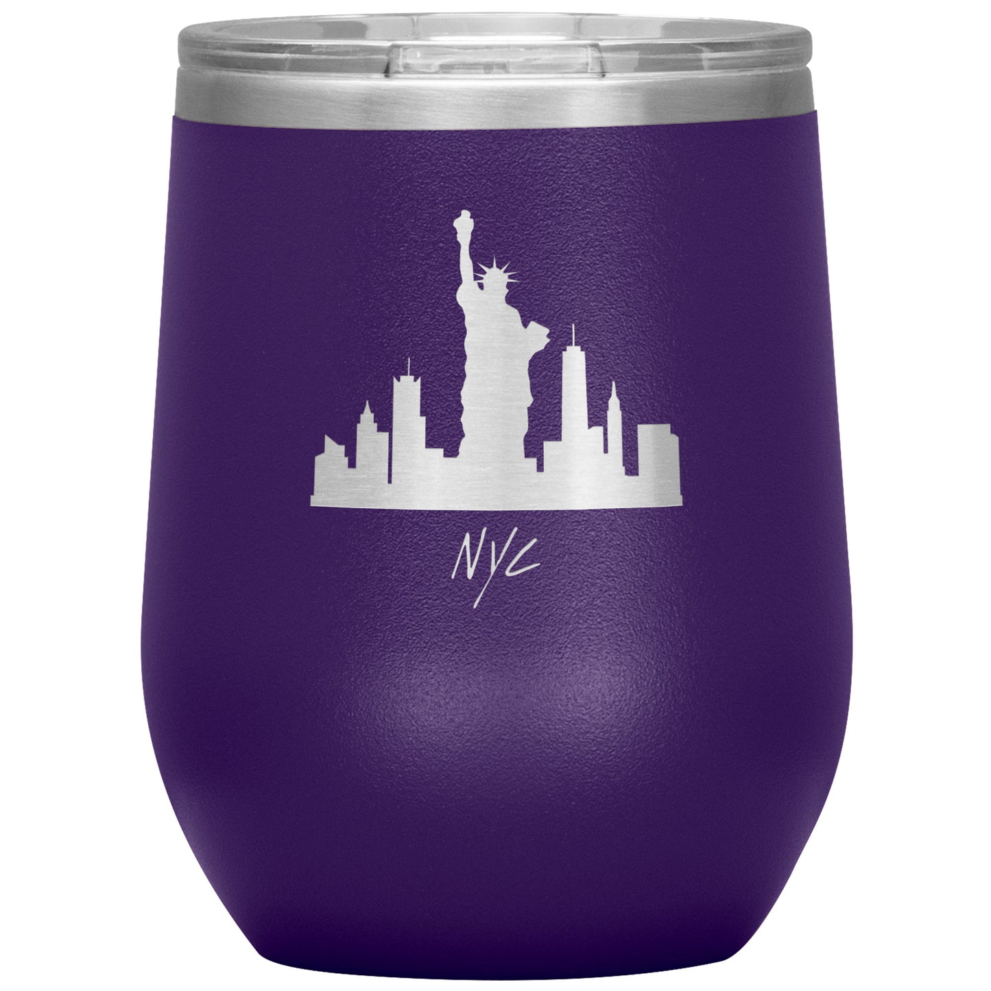 NYC Silhouette Wine Tumbler