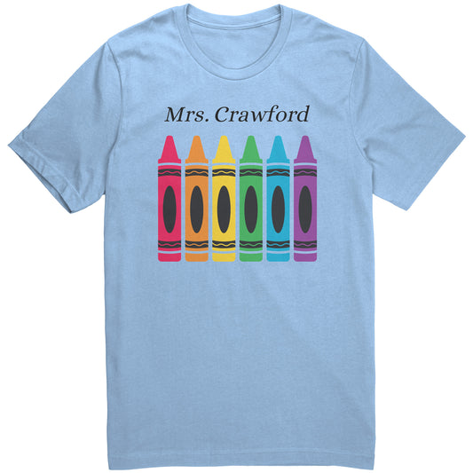 Teacher's Crayons T-Shirt