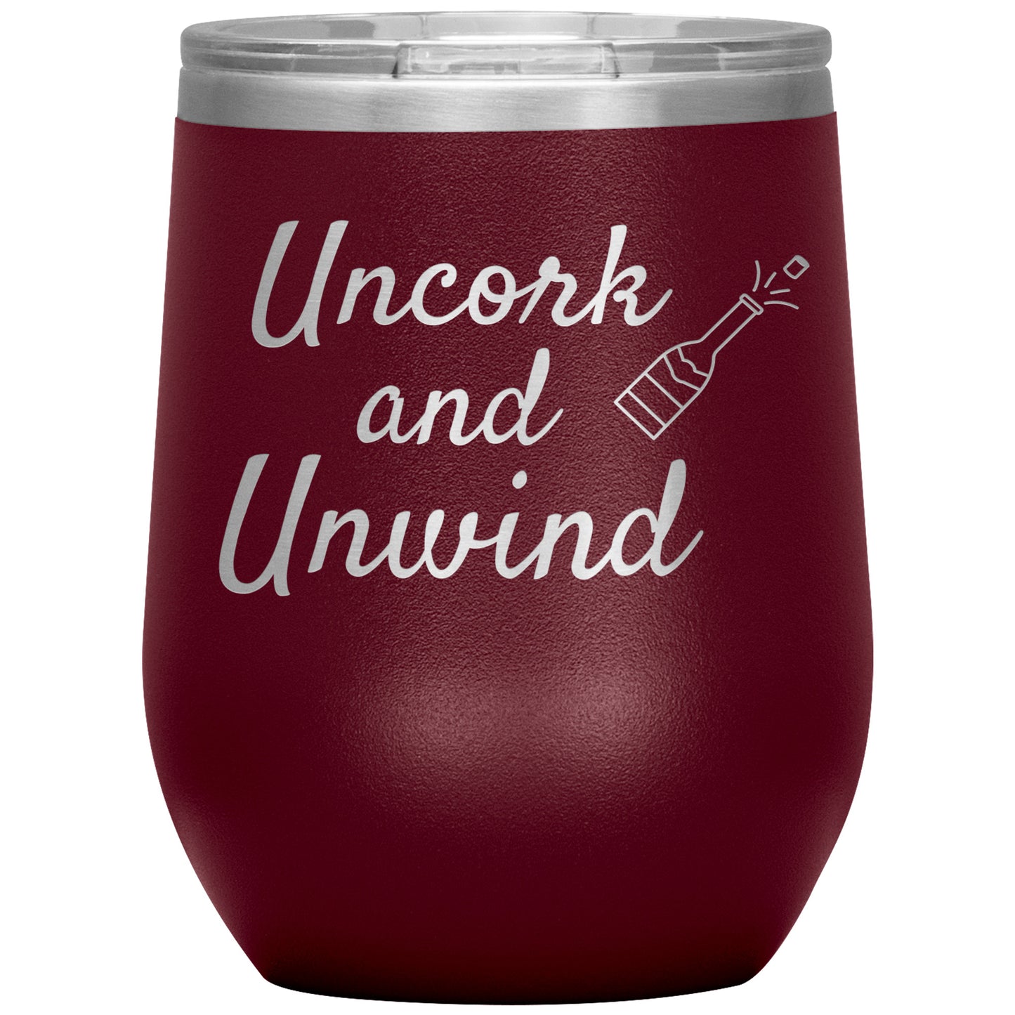 Uncork and Unwind Wine Tumbler🍷